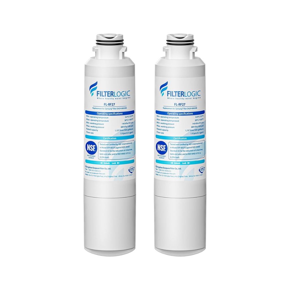 Enjoy Better-Tasting Water at Home with Filterlogic DA29-00020B Replacement for Samsung RF28HMEDBSR